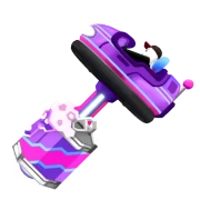 Purple Bumper Car